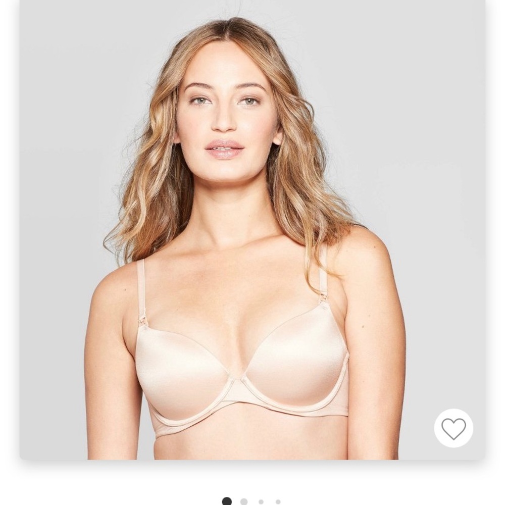 New Auden lightly lined full coverage nursing bra